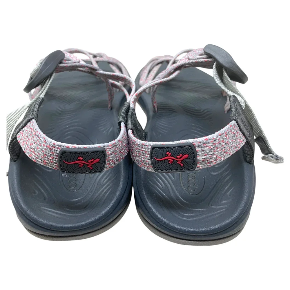 Chaco ZX/2 Cloud Women's Sport Sandals Sz 11 Gray Pink Hiking Water Comfort